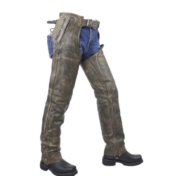 Leather chaps
